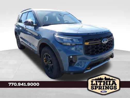 Vapor Blue Metallic 2026 Ford Explorer Tremor