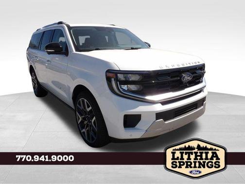 White 2026 Ford Expedition Max Platinum