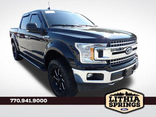 Agate Black Metallic 2020 Ford F-150 XLT
