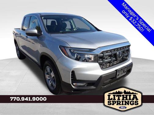 Solar Silver Metallic 2025 Honda Ridgeline RTL