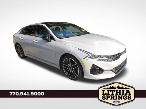 Wolf Gray 2023 Kia K5 GT