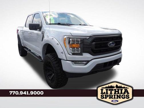 Space White Metallic 2022 Ford F-150 XLT