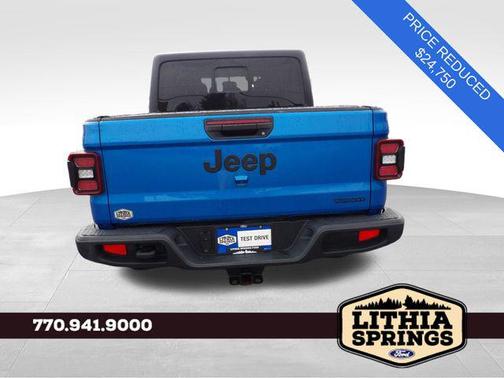 Hydro Blue Pearlcoat 2020 Jeep Gladiator Sport S