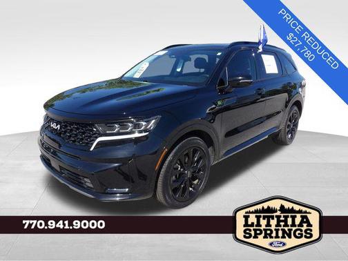 Ebony Black 2023 Kia Sorento SX