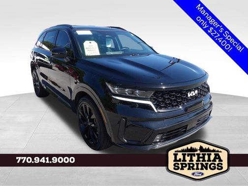 Ebony Black 2023 Kia Sorento SX