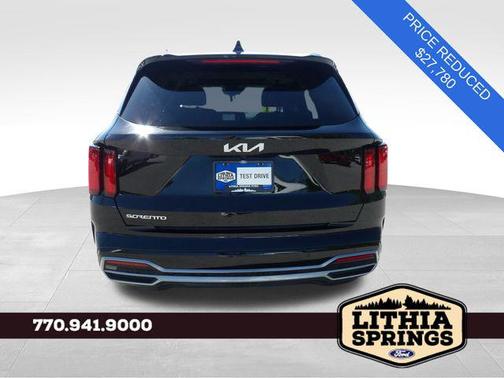 Ebony Black 2023 Kia Sorento SX