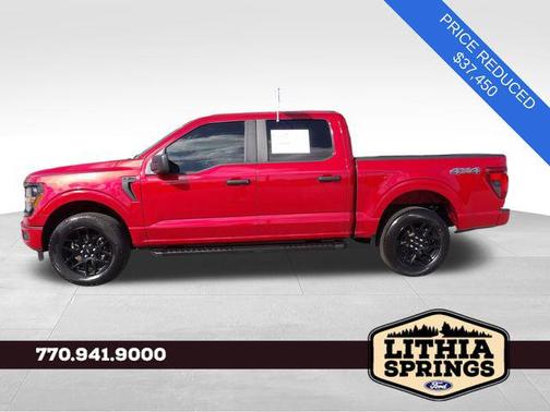 Rapid Red Metallic Tinted Clearcoat 2024 Ford F-150 STX