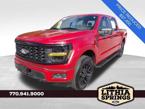 Rapid Red Metallic Tinted Clearcoat 2024 Ford F-150 STX