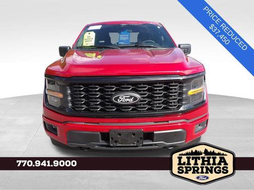 Rapid Red Metallic Tinted Clearcoat 2024 Ford F-150 STX