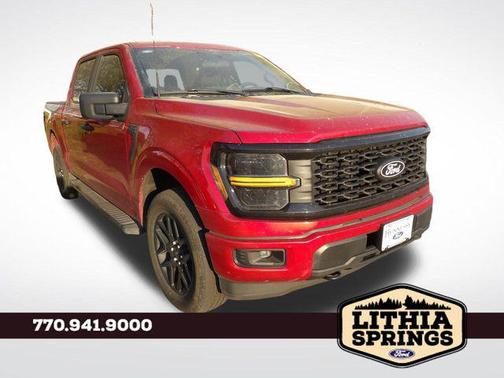 Rapid Red Metallic Tinted Clearcoat 2024 Ford F-150 STX