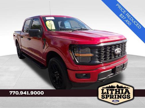 Rapid Red Metallic Tinted Clearcoat 2024 Ford F-150 STX