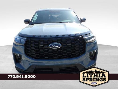 Vapor Blue Metallic 2026 Ford Explorer ST-Line