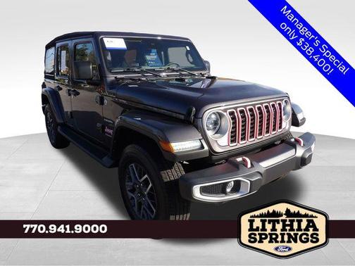 Granite Crystal Metallic Clearcoat 2024 Jeep Wrangler 4-Door Sahara 4x4