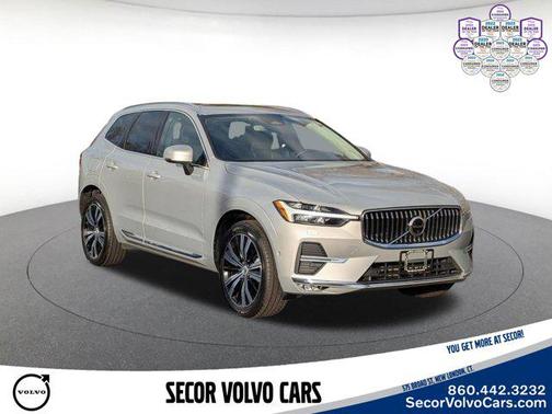 Silver Dawn Metallic 2023 Volvo XC60 B5 Plus Bright Theme