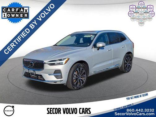 Silver Dawn Metallic 2023 Volvo XC60 B5 Plus Bright Theme