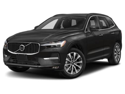 Crystal White Metallic 2023 Volvo XC60 B5 Plus Dark Theme