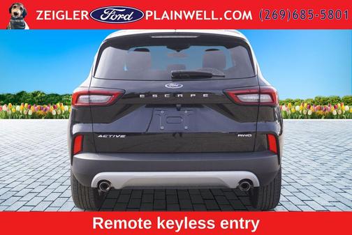 Black Metallic 2024 Ford Escape Active