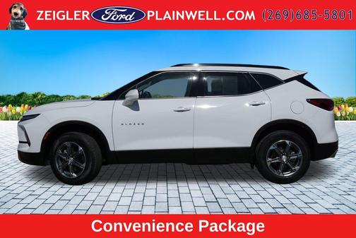 Summit White 2024 Chevrolet Blazer 2LT