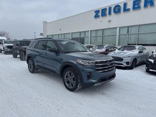 Vapor Blue 2026 Ford Explorer Active