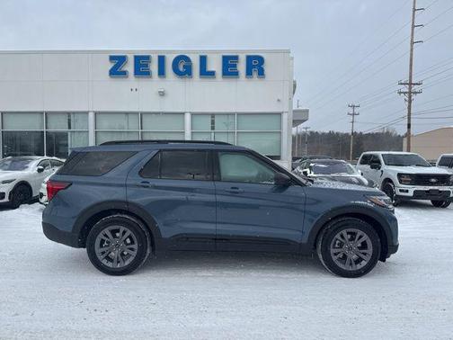 Vapor Blue 2026 Ford Explorer Active