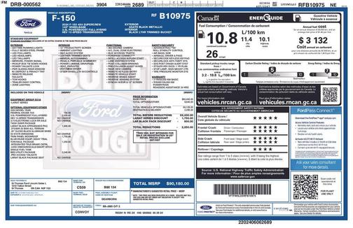 Black 2024 Ford F-150 Lariat