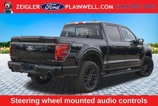Black 2024 Ford F-150 Lariat