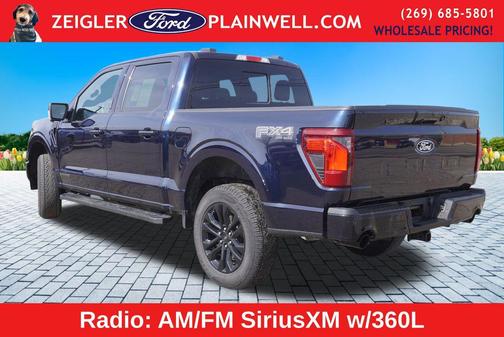 Blue Metallic 2024 Ford F-150 XLT