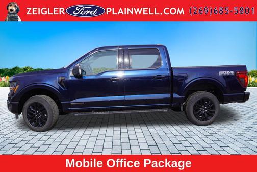 Blue Metallic 2024 Ford F-150 XLT