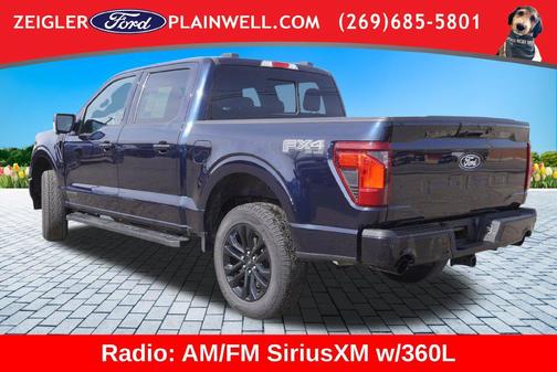 Blue Metallic 2024 Ford F-150 XLT