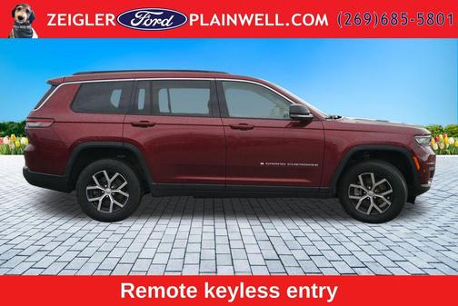 Velvet Red Pearlcoat 2024 Jeep Grand Cherokee L Limited