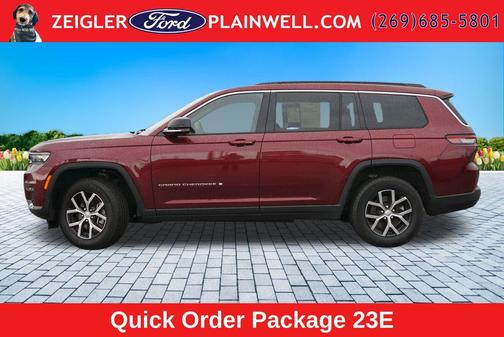 Velvet Red Pearlcoat 2024 Jeep Grand Cherokee L Limited