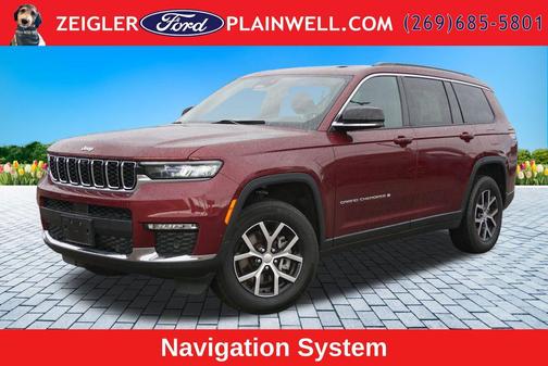 Velvet Red Pearlcoat 2024 Jeep Grand Cherokee L Limited