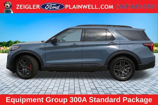 Vapor Blue 2025 Ford Explorer ST-Line