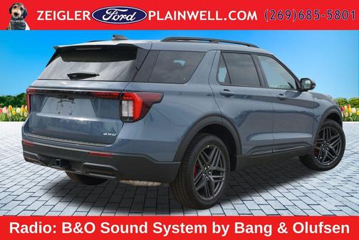 Vapor Blue 2025 Ford Explorer ST-Line