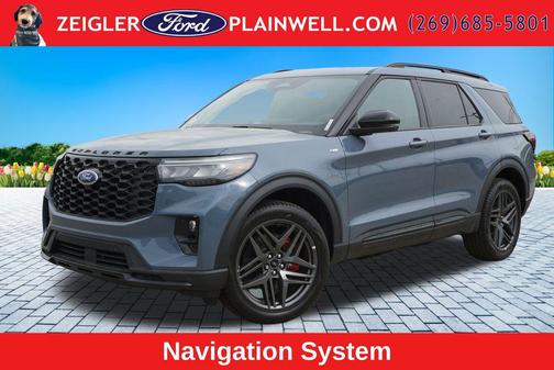 Vapor Blue 2025 Ford Explorer ST-Line