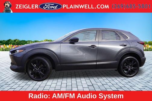 Machine Gray Metallic 2024 Mazda CX-30 2.5 S Select Sport