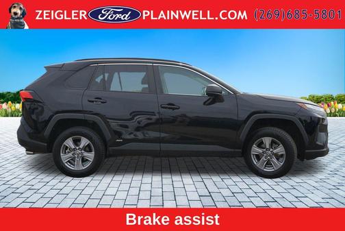 Midnight Black Metallic 2023 Toyota RAV4 Hybrid LE