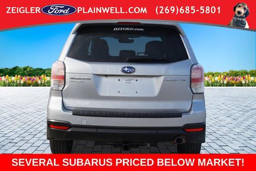 Ice Silver Metallic 2018 Subaru Forester 2.5i Limited