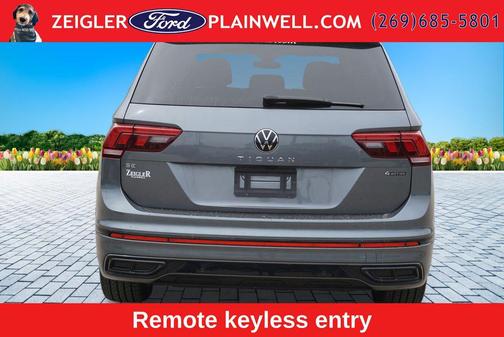 Gray 2023 Volkswagen Tiguan 2.0T SE R-Line Black 4MOTION