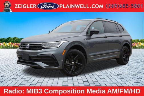 Gray 2023 Volkswagen Tiguan 2.0T SE R-Line Black 4MOTION