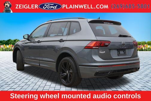 Gray 2023 Volkswagen Tiguan 2.0T SE R-Line Black 4MOTION