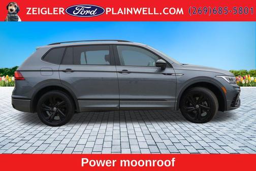 Gray 2023 Volkswagen Tiguan 2.0T SE R-Line Black 4MOTION