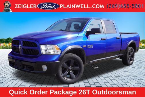 Blue Streak Pearlcoat 2016 RAM 1500 SLT