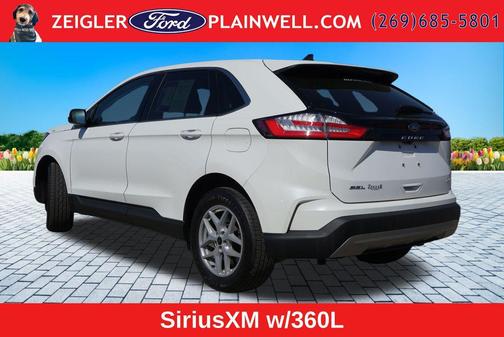 White Metallic 2023 Ford Edge SEL
