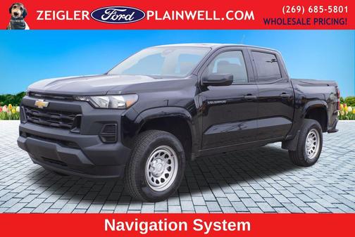 Black 2024 Chevrolet Colorado WT
