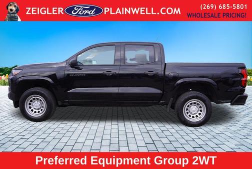 Black 2024 Chevrolet Colorado WT