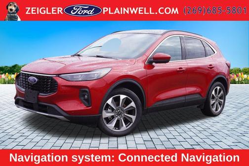 Rapid Red Metallic Tinted Clearcoat 2024 Ford Escape Platinum