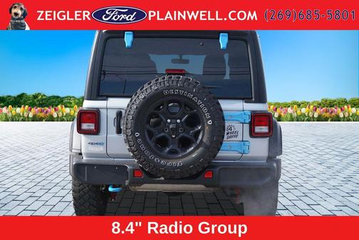 Silver Zynith Clearcoat 2023 Jeep Wrangler 4xe Base