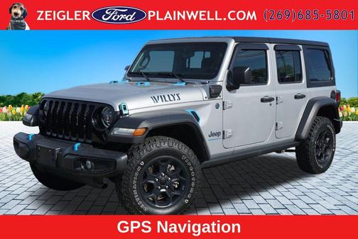 Silver Zynith Clearcoat 2023 Jeep Wrangler 4xe Base
