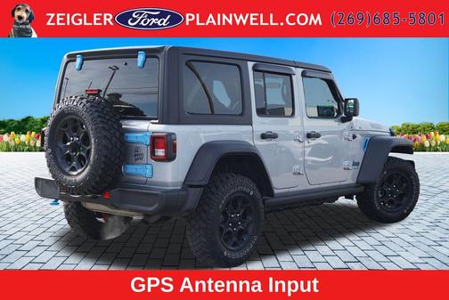 Silver Zynith Clearcoat 2023 Jeep Wrangler 4xe Base